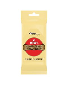 KIWI Express Clean and Shine Wipes 15 ct