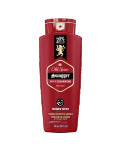 Old Spice Swagger Cedarwood Scent, Body Wash for Men, 24 fl oz"