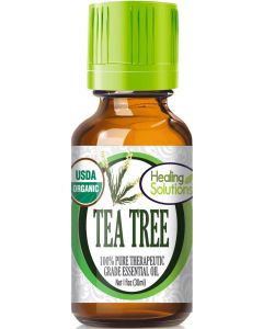 Organic Tea Tree Essential Oil (100% Pure - USDA Certified Organic) Best Therapeutic Grade Essential Oil - 30ml