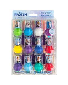 Disney Frozen Kids Nail Polish Set for Girls, Non-Toxic, Water-Base, Peelable, Safe for Kids 3+"