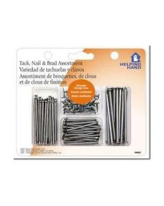 Helping Hand 50602 Tacks Nails & Brads Kit Assorted