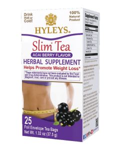 Hyleys Slim Tea Acai Berry 25 count