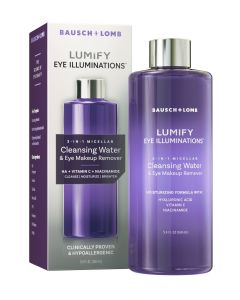 LUMIFY Eye Illuminations™ 3-IN-1 Micellar Cleansing Water & Eye Makeup Remover, 5.4 FL OZ"