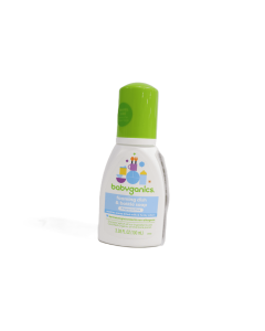 Babyganics Foaming Dish & Bottle Soap Fragrance Free 3.38 oz