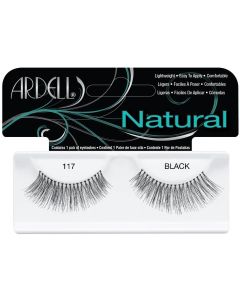 Ardell Fashion Lashes Strip Lashes #117 Black - 4 Pack, 2 Pack"