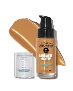 Revlon ColorStay Liquid Foundation Makeup, Normal/Dry Skin, SPF 20, 370 Toast, 1 fl oz."