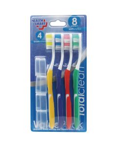 Health Smart Value Pack Soft Toothbrush Kit HS-01123 Pack of 36