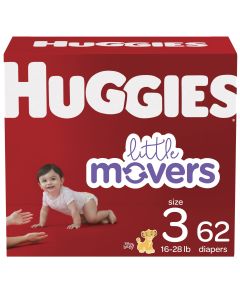 Huggies Dia Hug Lit Movers L Bigp 1x62 S3