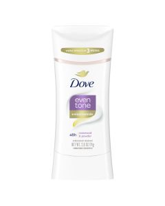 Dove Even Tone Women's Antiperspirant Deodorant Stick, Rosewood & Powder, All Skin Type, 2.6 oz"