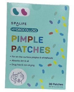 Spalife Hydrocolloid Pimple Patches - 36 Count Jellybean Patches