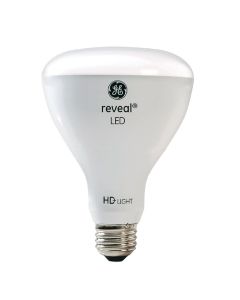 GE 9-Watt Reveal LED Dimmable BR30 Indoor Floodlight