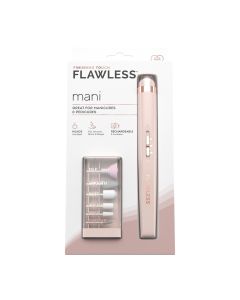 Finishing Touch Flawless Salon Nails Kit, Electronic Nail File and Full Manicure and Pedicure Tool"