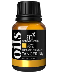 ArtNaturals 100% Pure Tangerine Essential Oil - (.5 Fl Oz / 15ml) - Undilued Therapeutic Grade - Balance Comfort and Cleanse - Citrus