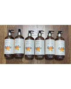 6x Alma Lusa Portugal Pumpkin Spice Liquid Soap 17fl. Oz