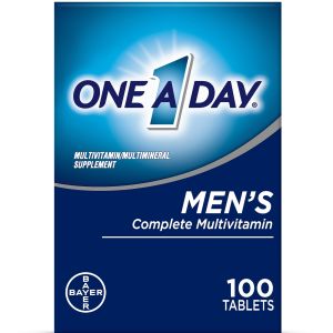 One A Day Men's Multivitamin Tablets, Multivitamins for Men, 100 Count"