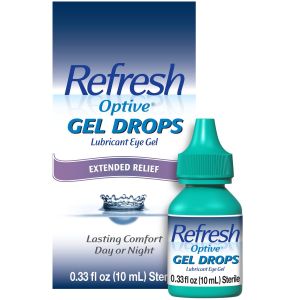 Refresh Optive Extended Therapy Eye Lubricant 0.33 oz.Gel Eye Drops, 1 Ct"