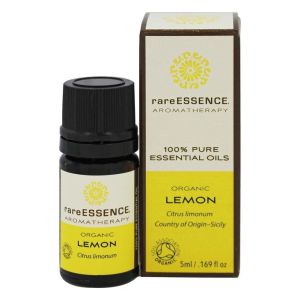 RareEssence - Aromatherapy - Essential Oil - Lemon { Organic } - 5ml