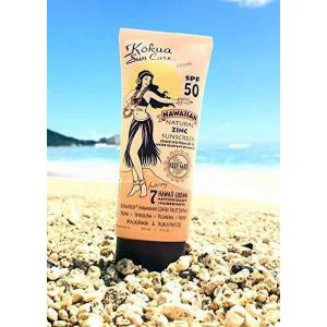 Kokua Sun Care SPF 50/80 Min Water Resistance Reef Safe Natural Zinc Sunscreen