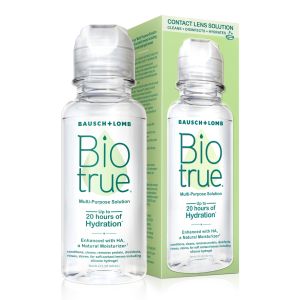 Biotrue Multi-Purpose Contact Lens Solution–from Bausch + Lomb–2 fl oz (60 mL) Bottle