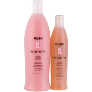 Rusk Moist Shampoo - sunflower & apricot extract shampoo