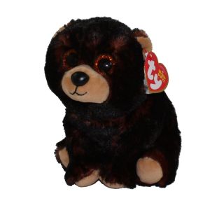 TY Beanie Baby KODI the Black Bear Plush Stuffed Animal Toy (Regular Size 6 Inch)