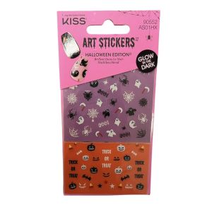 KISS Art Stickers, Halloween Edition 90552, Glow in the Dark Nail Art"