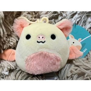 Squishmallows 3.5"" Meghan bat Keychain