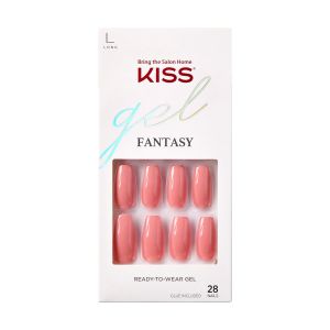 KISS Gel Fantasy Ready-to-Wear Fake Nails, ‘Urbane’, 28 Count"