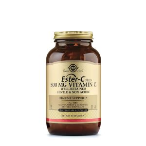 Solgar Ester-C® Plus 500 mg Vitamin C Vegetable Capsules (Ester-C® Ascorbate Complex) - 250 ct