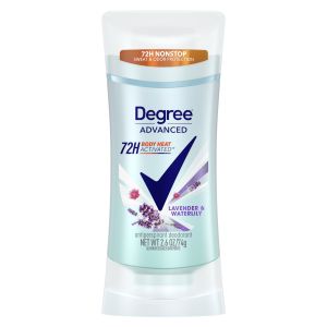 Degree Advanced Women's Antiperspirant Deodorant Stick Lavender & Waterlily, 2.6 oz"