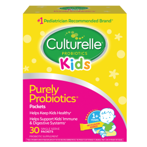 Culturelle Kids Purely Probiotics Daily Supplement Packets, Ages 1+, 30 Count"