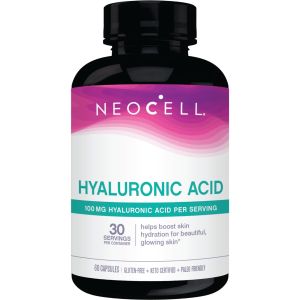 NeoCell Hyaluronic Acid, Capsule, 60 Count, 1 Bottle"