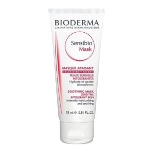 Sensibio Mask, Sensitive Intolerant Skin, Fragrance Free, 2.54 fl oz (75 ml), Bioderma"