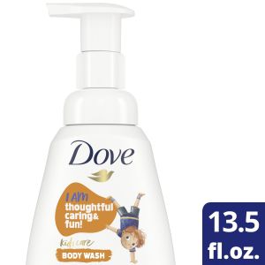 Dove Kids Care Foaming Liquid Body Wash Coconut Cookie Sulfate-Free Skin Care for Kids, 13.5 oz"