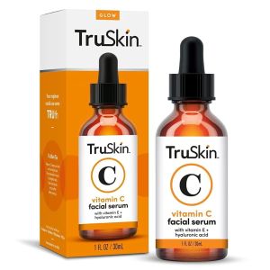 TruSkin Vitamin C Serum for Face, Anti Aging Face Serum with Hyaluronic Acid, All Skin Types, 1 oz"