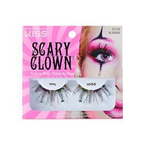 KISS Halloween Limited Edition Scary Clown False Eyelashes, 1 Pair - Witty"