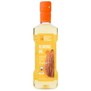 BetterBody Foods Refined Almond Oil, 16.9 fl oz Plastic Bottle"