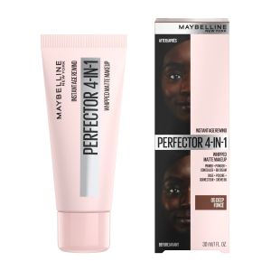 Maybelline Instant Age Rewind 4-In-1 Matte Foundation Makeup, Deep, 1 fl oz"