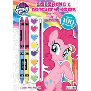 My Little Pony Coloring & Activity Book With Paints & Crayons