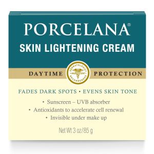 Porcelana Skin Lightening Day Cream and Fade Dark Spots Treatment, 3 oz"