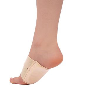 Copper Fit® Unisex Arch Relief Plus with Built-in Orthotic Support, Copper Infused, Beige, FSA HSA Eligible"