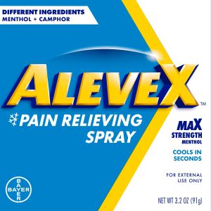 AleveX Pain Relieving Spray, Topical Pain Reliever, 3.2oz"