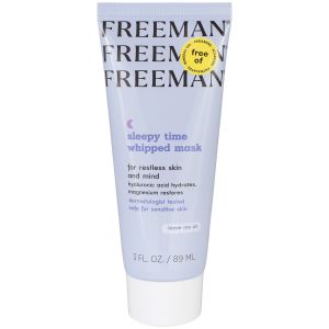 Freeman Sleepy Time Facial Mask, Leave on Mask for Dry Skin, Hyaluronic Acid, 3 fl. oz. /89 ml Tube"