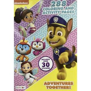 Nickelodeon 288 Coloring and Activity Pages