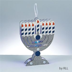 B-HL-15 5.75 X 4 Ft. Batt Op Chanukah LED Table Decoration - Pack of 6