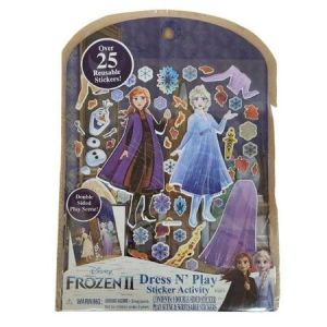 Frozen II Dress N Play Sticker Activity Set with Play Scene and 56 Stickers