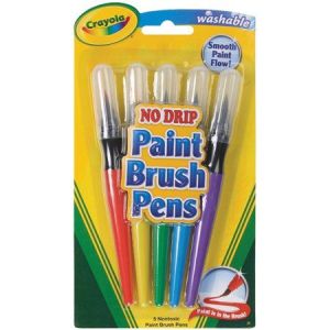 Crayola 5ct Paint Brush Pens