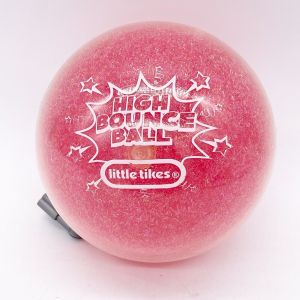 Little Tikes High Bounce Ball 4 Inch Pink Glitter