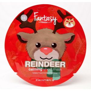 Fantasy by Masque BAR Reindeer Calming Sheet Mask with Lavender - 0.71 fl oz