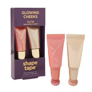 Tarte Glowing Cheeks Blush and Highlight Cosmetic Set - Pink & Pearl Glow - 0.36 Fl Oz/2pc - Ulta Beauty